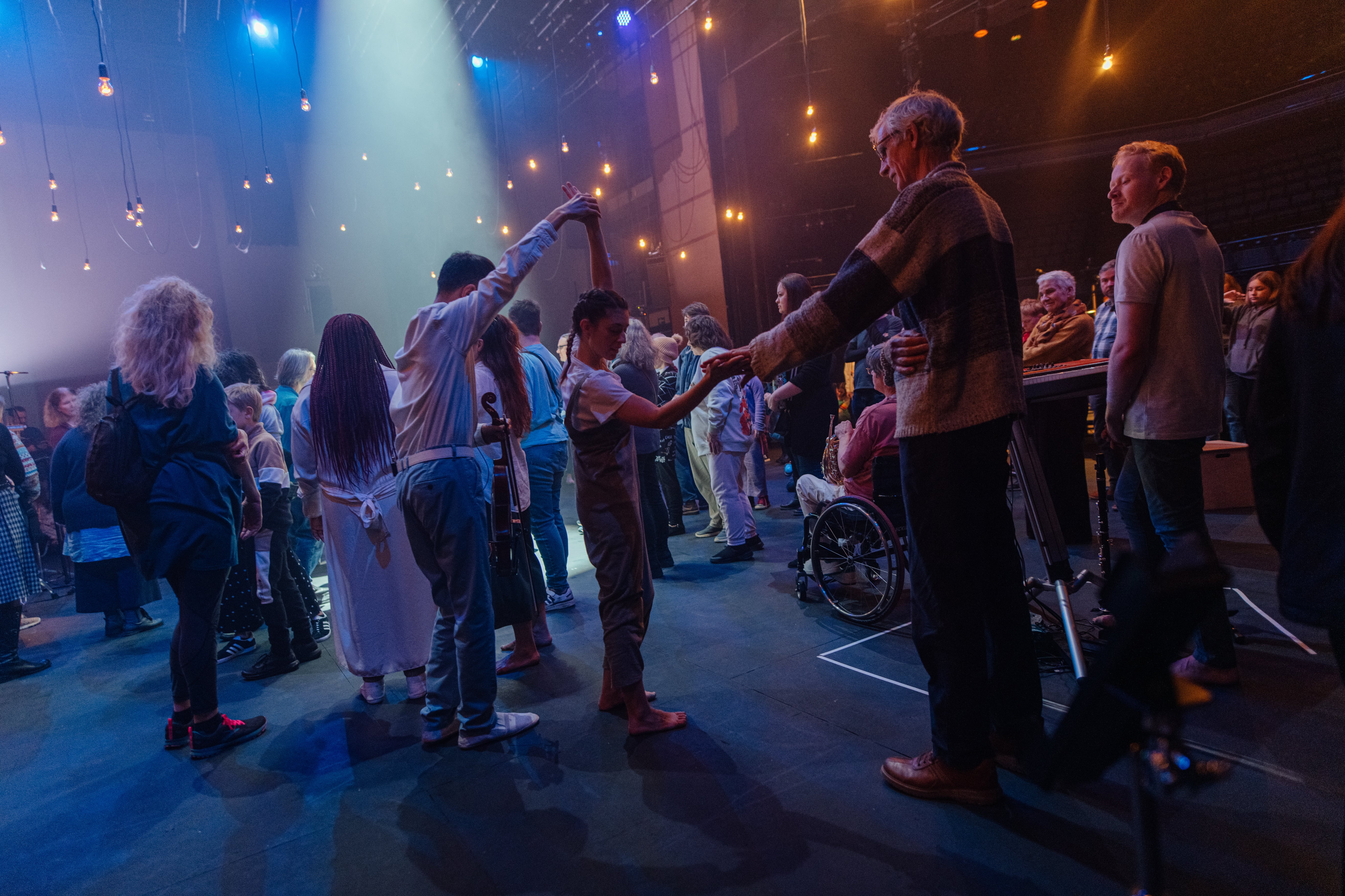 Key Visual of The Nature of Why by Paraorchestra Pre-performance Touch Tour